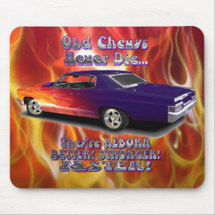 Tapis De Souris Vieux Chevys ne meurent jamais