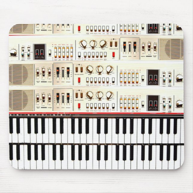 Tapis De Souris Vieux clavier électrique (Devant)