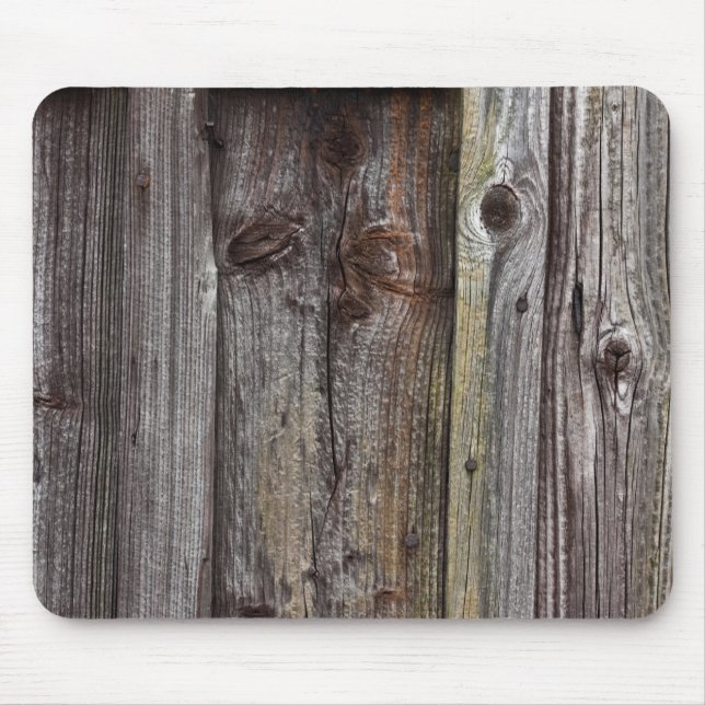 Tapis De Souris Vieux mousepad en bois de mur (Devant)