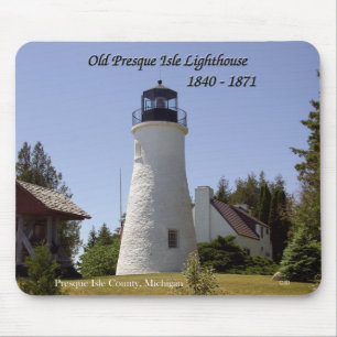 Tapis De Souris Vieux phare de Presque Isle mousepad