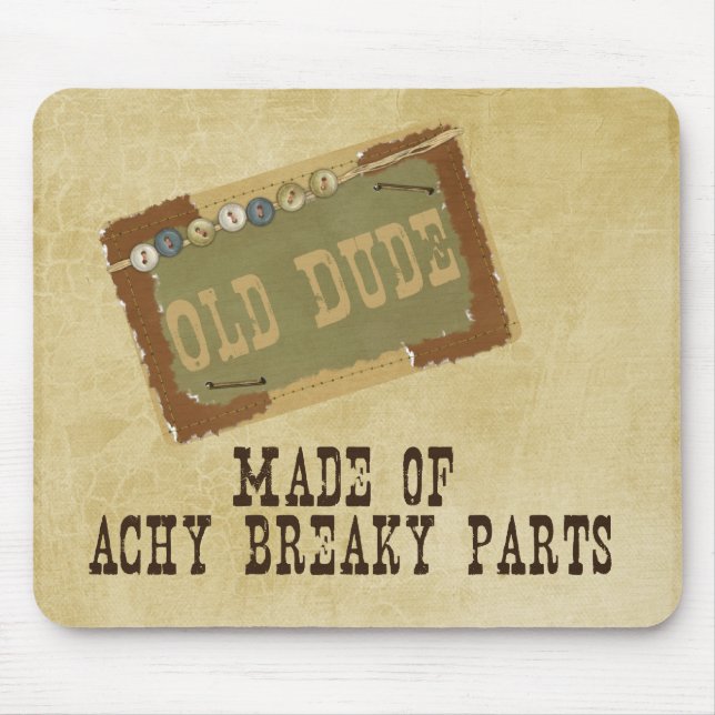 Tapis De Souris Vieux type (Devant)