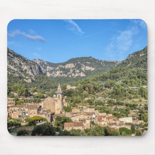 Tapis De Souris Vieux village de Valldemossa - Mallorca, Espagne (Devant)