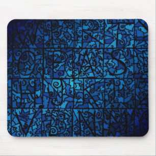 Tapis De Souris Vieux vitrail