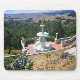Tapis De Souris View from Hearst Castle, San Simeon, California