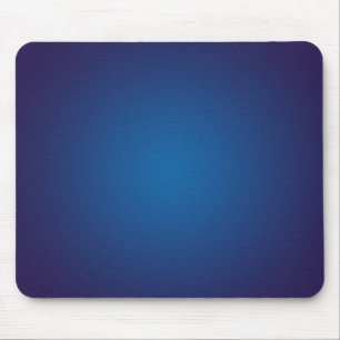 Tapis De Souris Vignette Bleue Profonde Grainée Cool