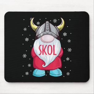 Tapis De Souris Viking Gnome Skol Noël Norse Pajama Viking Me