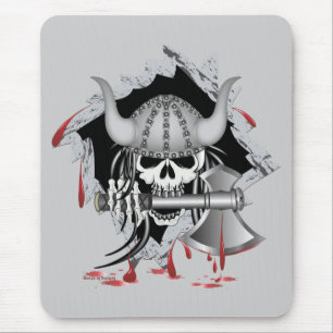 Tapis De Souris Viking Skull