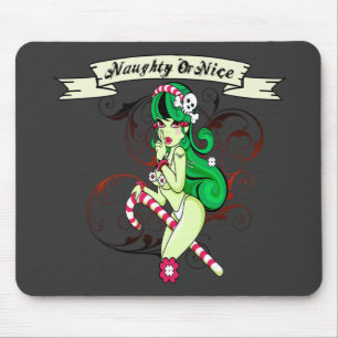 Tapis De Souris Vilain ou Nice - Mousepad