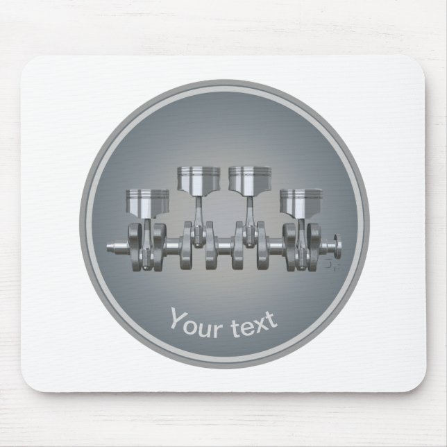 Tapis De Souris Vilebrequin de piston (Devant)