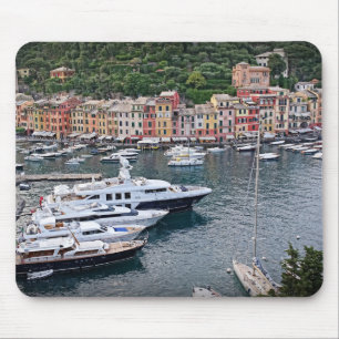 Tapis De Souris Village portuaire italien - Portofino - Mousepad
