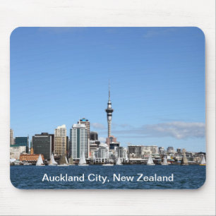 Tapis De Souris Ville d'Auckland, Nouvelle Zélande par jour