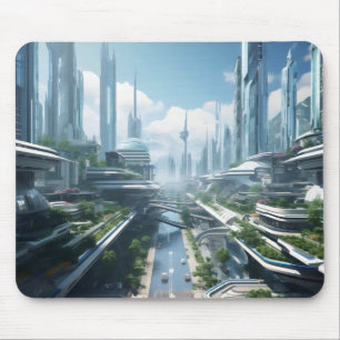 Tapis De Souris Ville de l'avenir