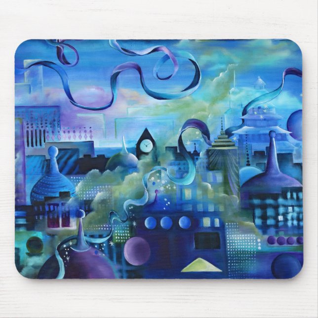 Tapis De Souris Ville de rêve (Devant)
