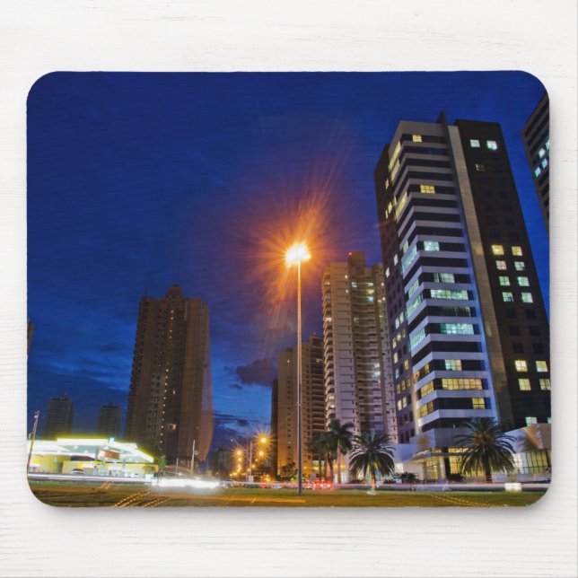 Tapis De Souris Ville Londrina de nuit (Devant)