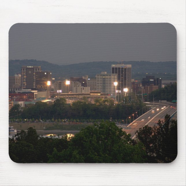 Tapis De Souris Ville Mousepad de Chattanooga (Devant)