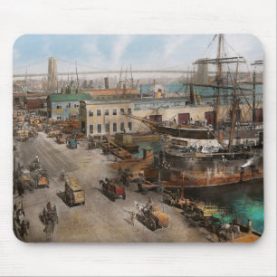 Tapis De Souris Ville - NY - South Street Seaport - 1901