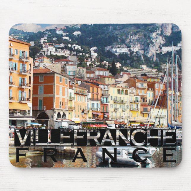 Tapis De Souris Villefranche-sur-Mer (Devant)