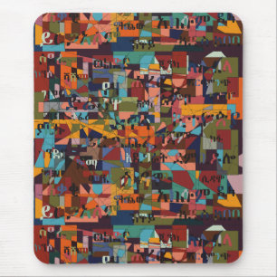 Tapis De Souris Villes d'Éthiopie