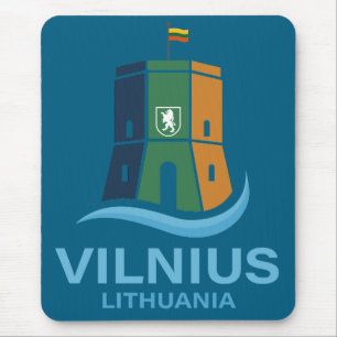 Tapis De Souris Vilnius Lituanie