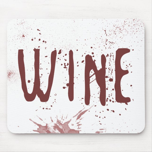 Tapis De Souris Vin (Devant)