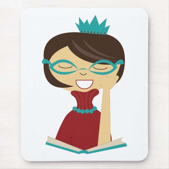 Tapis De Souris Vin de livre Princesse (Devant)