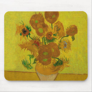 Tapis De Souris Vincent Van Gogh 15 Tournesols Peinture