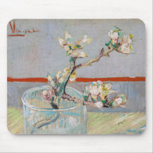 Tapis De Souris Vincent van Gogh - Branche d'amandes en verre