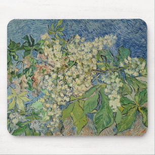 Tapis De Souris Vincent van Gogh  Branches en fleurs de châtaigni