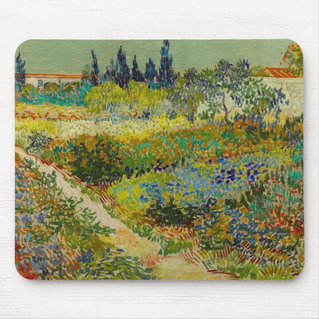 Tapis De Souris Vincent Van Gogh Garden (Devant)
