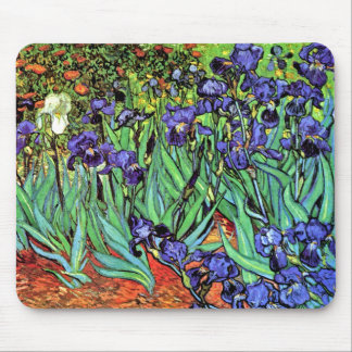 Tapis De Souris Vincent Van Gogh - Iris - Amoureux de Fleurs Beaux