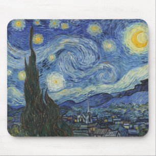 Tapis De Souris Vincent van Gogh La Nuit étoilée, juin 1889