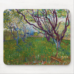 Tapis De Souris Vincent van Gogh - Le verger en fleurs