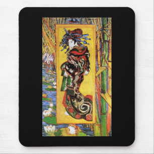 Tapis De Souris Vincent Van Gogh - Les Courtesans - Japonais Geish