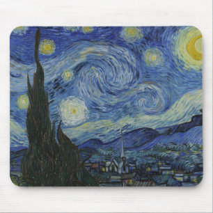 Tapis De Souris Vincent van Gogh - Nuit étoilée