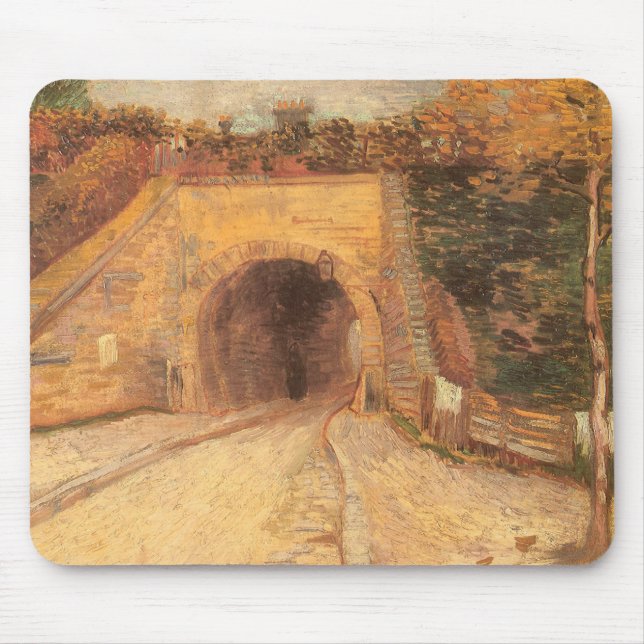 Tapis De Souris Vincent van Gogh - Passerelle, Viaduc (Devant)