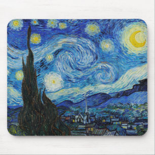 TAPIS DE SOURIS VINCENT VAN GOGH "STARRY NIGHT" SOURIS
