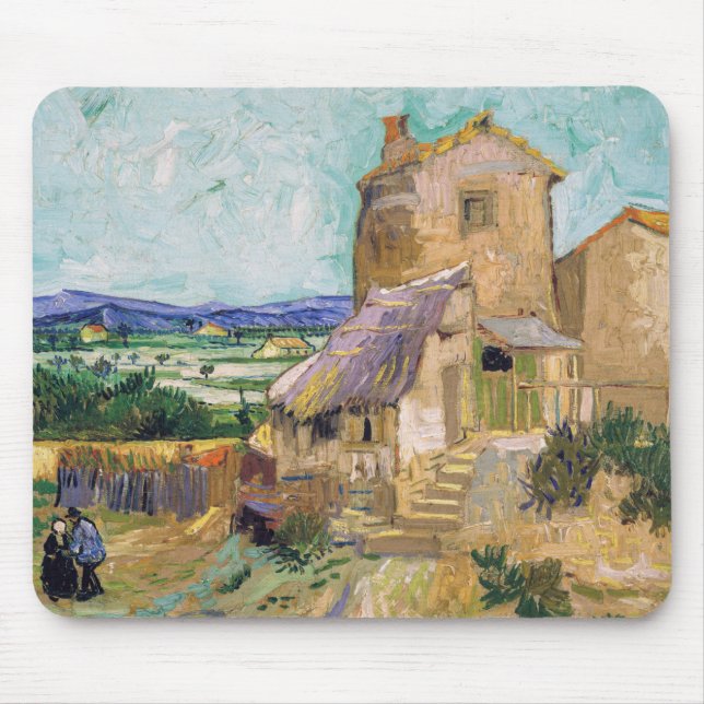 Tapis De Souris Vincent van Gogh - The Old Mill (Devant)