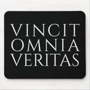 TAPIS DE SOURIS VINCIT OMNIA VERITAS MOUSE PAD
