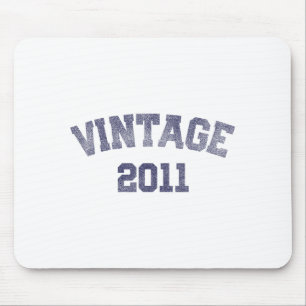 Tapis De Souris Vintage - 2011 14e anniversaire Hommes Femmes Anni