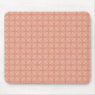 Tapis De Souris Vintage Dazzle Mousepad, Peach