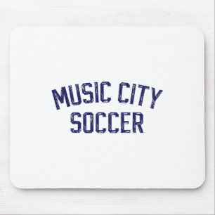 Tapis De Souris Vintage Football Nashville Music City Football Rét