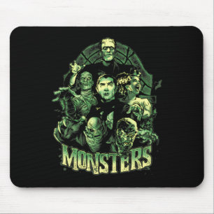 Tapis De Souris Vintage Funny Monster Mash Frankenstein Horror Mov
