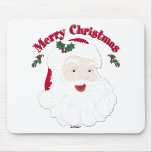 Tapis De Souris Vintage Joyeux Noël Père Noël