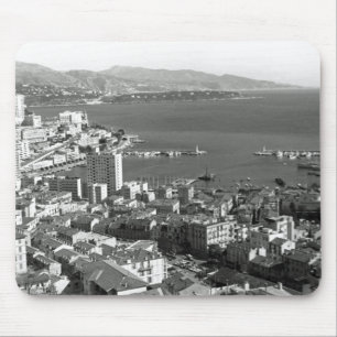Tapis De Souris Vintage Monaco Principauté Port de Monte Carlo
