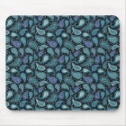 Vintage Paisley Blue Floral Turquoise