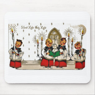 Tapis De Souris vintage-santa-christmas-post-cards-0029