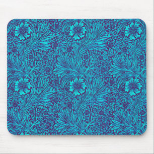 Tapis De Souris Vintage turquoise couleur violet foncé