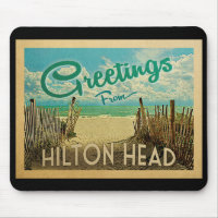 Vintage voyage de plage Hilton Head