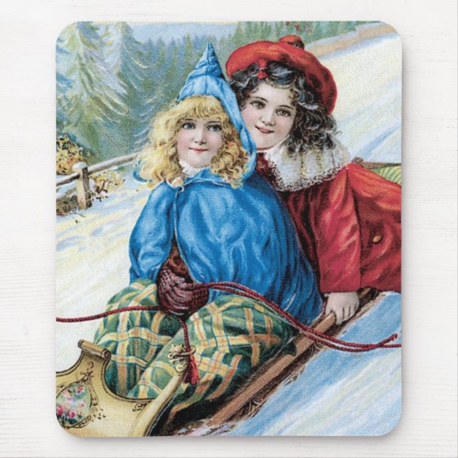 Tapis De Souris Vintages enfants (Devant)