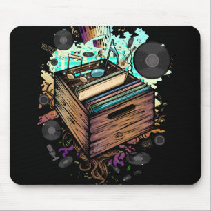 Tapis De Souris Vinyl Crate